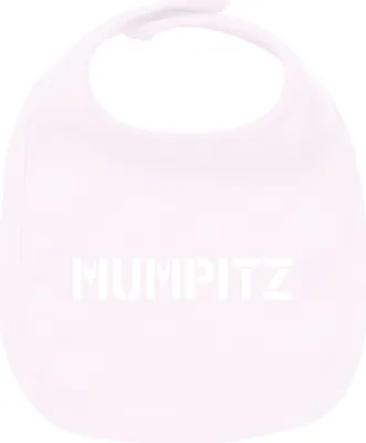 Produktbild von Huuraa Unisex Babylatz Mumpitz Schriftzug Geschenk Babypink  Baumwolle Mumpitz Mitbringsel