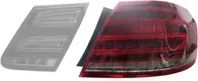 Obrázok produktu pre VAN WEZEL Zadné svetlo Pravé vonkajšie vhodné pre MERCEDES-BENZ E-trieda Limuzína (W212)