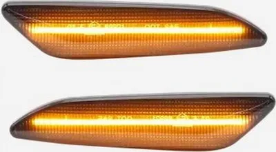 Produktbild von 2x LED Seitenblinker Blinker in Silber SET für Alfa Romeo 147 ab Facelift 2005-