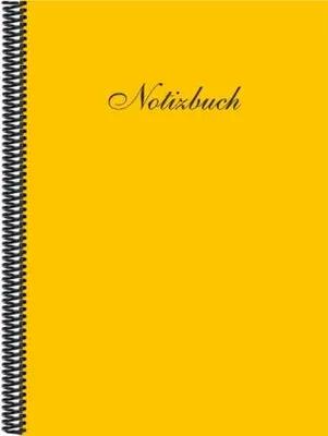 Produktbild von Notizbuch DINA 4