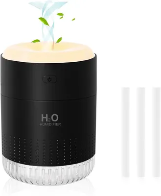 Obrázok produktu pre Mini USB zvlhčovač vzduchu, 2 režimy s LED nočným svetlom