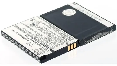 Produktbild von Akku für Swissvoice T600 Li-Ion 3,7 Volt 1000 mAh schwarz.