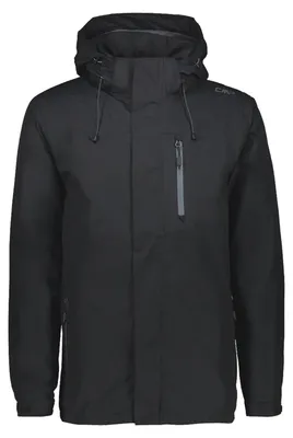 Produktbild von CMP - Herrenjacke mit Reißverschluss und atmungsaktiver Kapuze, Anthrazit, 54