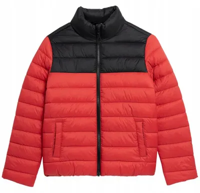 Imagen del producto de Chaqueta acolchada para niños, modelo PP1834 (talla 122), color rojo