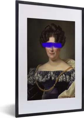 Produktbild von MuchoWow® MuchoWow® Gerahmtes Poster Johanna Henriette Engelen - Dubois Drahonet - Gemälde 40x60 cm - Poster mit zchwarzem Bilderrahmen - Poster in Rahmen