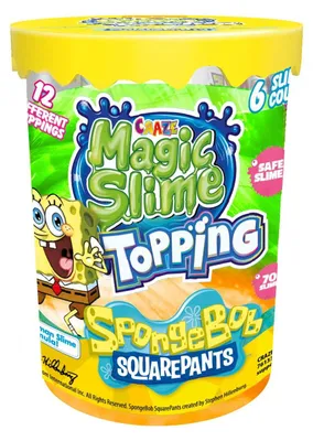 Immagine prodotto di Craze MAGIC SLIME TOPPING SpongeBob