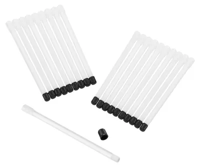 Immagine prodotto di Set prolunga in plastica per valvole, estensione valvola pneumatico , kit estensori valvola per auto bici camion motocicletta, 170 mm 20 pezzi
