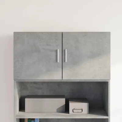 Produktbild von Hängeschrank in Betongrau aus Holzwerkstoff, 80 x 42,5 x 40 cm