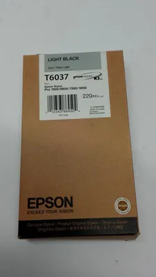 Produktbild von Epson Stylus Pro 7800/9800 Ink Cartridge (220ml) Light Black, Schwarz, Epson, Tintenstrahl, 190 mm, 110 mm, 30 mm