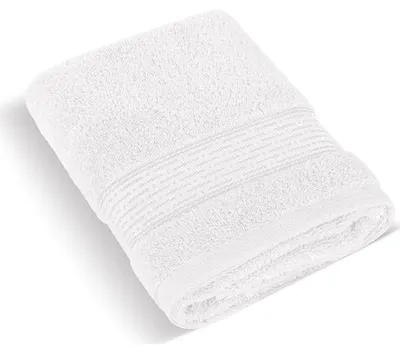 Immagine prodotto di Asciugamano in spugna 70x140cm a righe 450g bianco