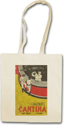 Produktbild von Urban Backwoods Chalmun's Cantina Vintage I, Stofftasche, Farbe: Beige