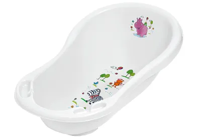 Produktbild von KEEEPER Babywanne Hippo Maria 84cm weiß