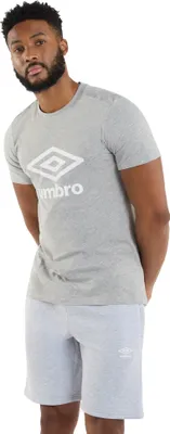 Image de Umbro - T-shirt pour homme UO2075 (L) (Gris chiné)