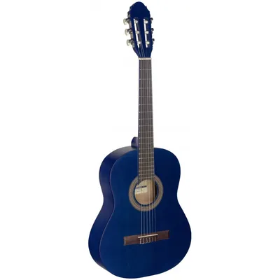 Immagine prodotto di Stagg C430 M BLUE Chitarra per bambini 3/4 Chitarra classica blu opaca classica...