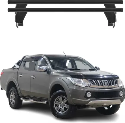 Image de Menabo Barres de toit Transversales pour Mitsubishi L200 2015-2025 Alu