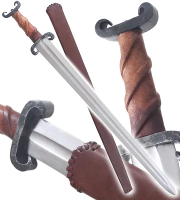 Produktbild von Viking Schwert Klinge Stahl + Scheide