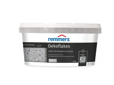 Produktbild von Remmers Dekoflakes weiß / grau / schwarz / blau 0,5 kg, Malerzubehör