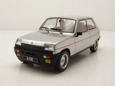 Produktbild von Whitebox 124152 Renault 5 Alpine Turbo 1982 silber 1:24