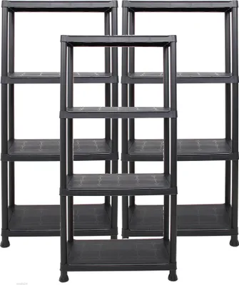 Produktbild von ONDIS24 3 x KIS Steckregal, 12", 60x30x135 cm