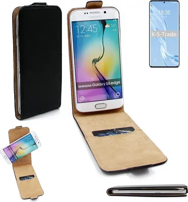 Produktbild von K-S-Trade® Schutz-Hülle Handy-Hülle kompatibel mit Meizu 18 Pro Flipstyle  360° Smartphone Tasche, schwarz, Case Flip cover