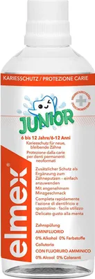 Zdjęcie produktu dla Elmex Junior płyn do płukania jamy ustnej 400ml
