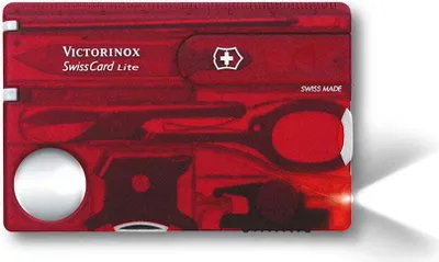 Obrázek produktu pro Victorinox Swiss Card Lite rot transparentní