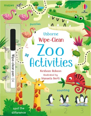 Produktbild von Wipe-Clean Zoo Activities