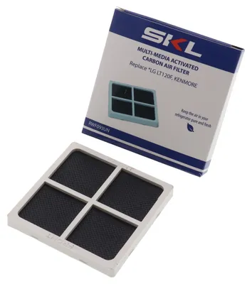 Produktbild von Aktivkohle-Luftfilter 81 x 81 mm für LG GCB22 GCJ23 GCX24 GML8 GS91 GSX96 Kühlschrank