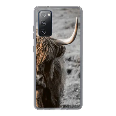 Produktbild von MuchoWow® Handyhülle Schutzhülle Hülle für Samsung Galaxy S20 FE Schottische Highlander - Kühe - Natur Silikon Softcase Handy Hülle - Abdeckung
