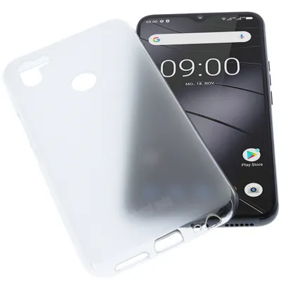 Produktbild von foto-kontor Hülle kompatibel mit Gigaset GS5 Tasche Gummi TPU Schutz Handytasche transparent