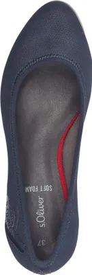 Produktbild von s.Oliver Damen Pumps sportliche Sohle Blockabsatz 5-22401-43, Größe:39 EU, Farbe:Blau