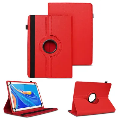 Produktbild von Tablet Hülle für Apple iPad Air 11 360° Drehbar Case Cover Standfunktion SchutzFarben:Rot