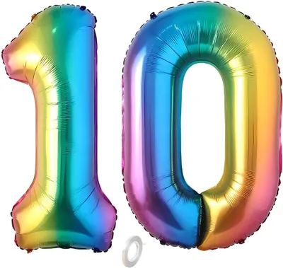Immagine prodotto di Palloncino a forma di arcobaleno, 100 cm, per decorazioni di compleanno