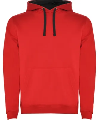 Produktbild von Roly - "Urban" Kapuzenpullover für Kinder LT4942 (128) (Rot/Schwarz)