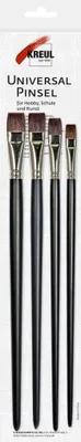 Produktbild von KREUL 4000798120184, Bürstenset, Flachpinsel, Synthetisch