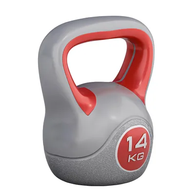 Produktbild von GORILLA SPORTS® Kettlebell - 14 kg Gewichte, Kunststoff - Kugelhantel, Schwunghantel, Kugelgewicht, Rundgewicht, Krafttraining