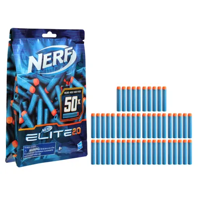 Productafbeelding van Nerf Elite 2.0, navulpak met 50 pijltjes, voor Nerf-geweren