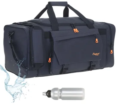Produktbild von Sporttasche Saunatasche Plane Elephant Tour Large Big 68 cm Nassfach Matten Fixierung Reisetasche Sport Fitness Tasche XL 1306 Black (Schwarz)