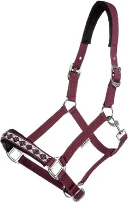 Produktbild von Perlon-Halfter "Classic" Farbe - Braun Größe (Pferd) - Warmblut