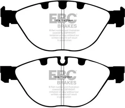Produktbild von EBC Brakes Bremsbeläge Bremsklötze VORNE DP41482R