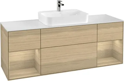 Produktbild von Villeroy & Boch G451PCPC Waschbeckenunterschrank Finion G45