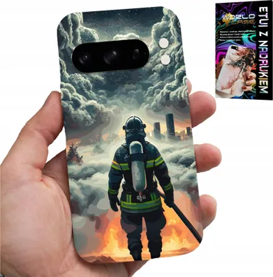 Obrázek produktu pro Pouzdro pro Google Pixel 8 Pro – Hasiči Požár Hasič Pouzdro Case