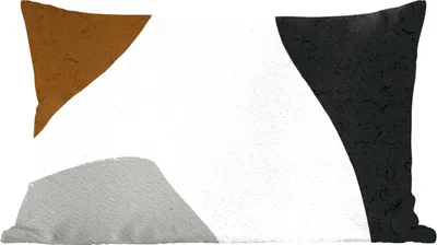 Produktbild von MuchoWow® Zierkissen Sofakissen Wohnzimmer Dekokissen 60x40 cm Minimalismus - Gestaltung - Formulare - Kopfkissen - Polster mit Foto