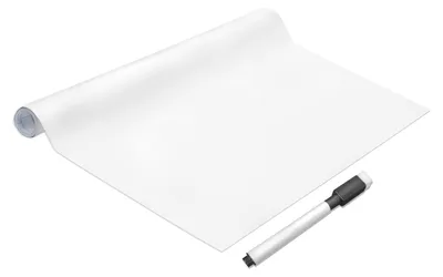 Whiteboard-Folie selbstklebend, 90x200 cm, mit Marker