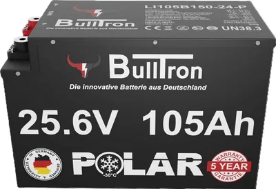Produktbild von 105Ah Bulltron LiFePO4 Batterie 25,6V Lithiumakku mit BMS und Bluetooth App