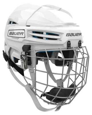 Produktbild von Helm Bauer Combo (mit Gitter) Prodigy 2.0 Bambini weiss