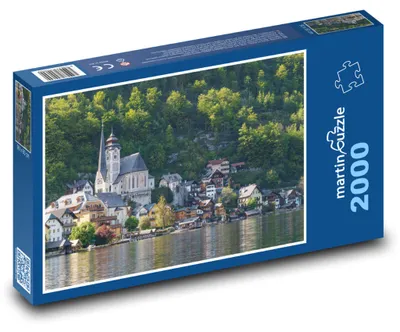 Zdjęcie produktu dla martinpuzzle - Puzzle 2000 - Domy nad jeziorem
