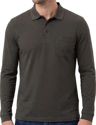 Image de Polo pour homme en anthracite