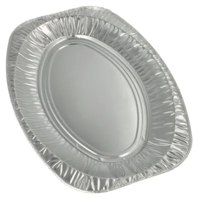 Immagine prodotto di Piatti da portata in alluminio, 3 pezzi, 44,5 x 29,5 cm, ovali
