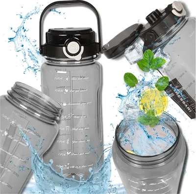 Produktbild von Tressari Trinkflasche Weberr schwarz 1 500 ml